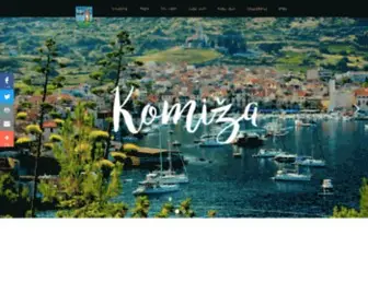 TZ-Komiza.hr(Turistička zajednica Komiže) Screenshot