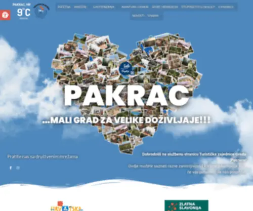 TZ-Pakrac.hr(TZ Pakrac) Screenshot