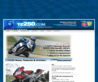 TZ250Racing.com(TZ250.COM, The Ultimate 2) Screenshot