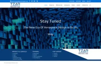 Tzaraerospace.com(Tzar Aerospace Research Labs) Screenshot