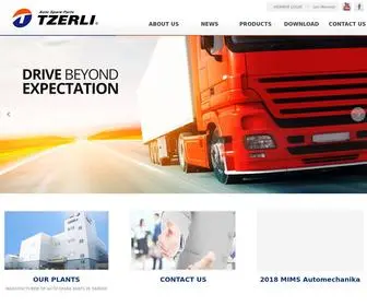 Tzerli.com(Tzer Li Enterprise Co) Screenshot