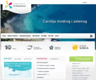 TZG-Crikvenice.hr(Riviera Crikvenica) Screenshot