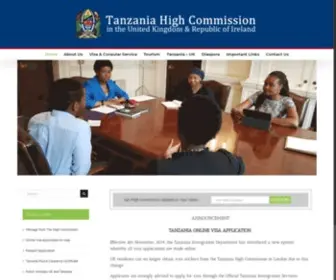TZHC.uk(Tanzania High Commission) Screenshot