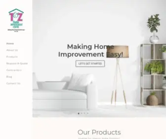 Tzhomeimprovement.com(Trinidad & Tobago Tiles) Screenshot