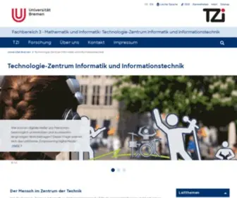 Tzi.de(TZI-Bremen) Screenshot