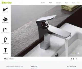 TZshenhu.com(Taizhou Shenhu Sanitary Co) Screenshot