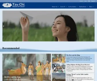 Tzuchiculture.org(Tzu Chi Culture and Communication Foundation) Screenshot