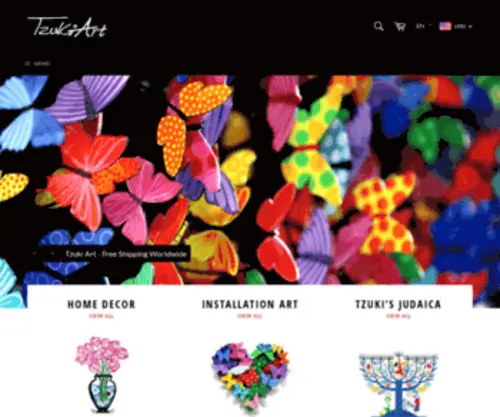 Tzukistudio.com(Tzuki original artwork includes a wide range of contemporary and pop art artifacts. Tzuki's work) Screenshot