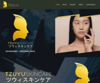 Tzuyuskincare.com(Produk Perawatan Tubuh Terbaik dari Luar dan Dalam) Screenshot