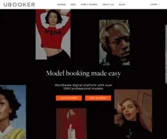 U-Booker.com(UBOOKER’s online booking platform) Screenshot