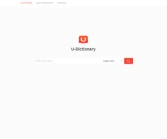U-Dictionary.com(Translate) Screenshot