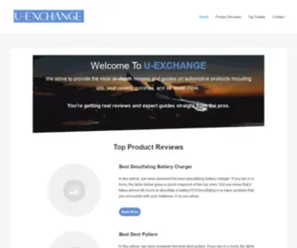 U-Exchange.com(Home) Screenshot