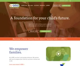 U-Gro.com(U-GRO Learning Centres) Screenshot