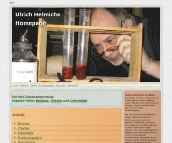 U-Helmich.de(Die Homepage von Ulrich Helmich) Screenshot