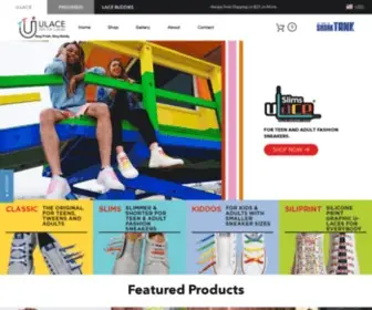 U-Lace.com(Customizing Lacing System) Screenshot