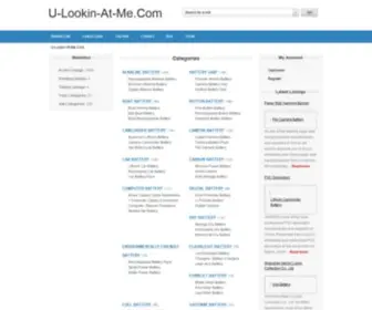 U-Lookin-AT-ME.com(U Lookin AT ME) Screenshot
