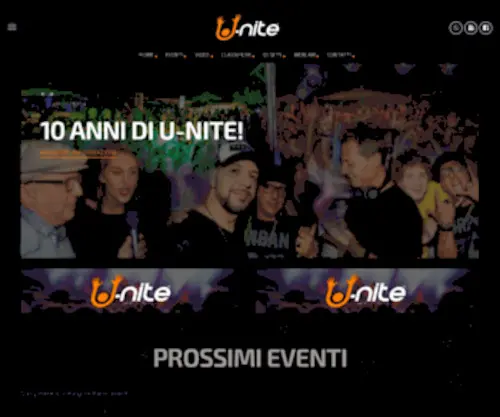 U-Nite.it(Official web site) Screenshot