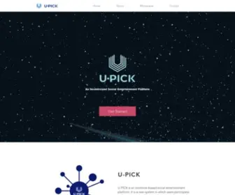 U-Pick.io(Home) Screenshot