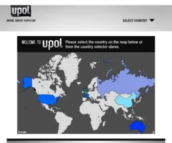 U-Pol.com(U-POL; automotive refinishing products;fillers;coatings;aerosols;adhesives;state-of-the-art;manufacturer;bodyshop;innovation) Screenshot