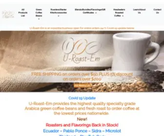 U-Roast-EM.com(Coffee) Screenshot