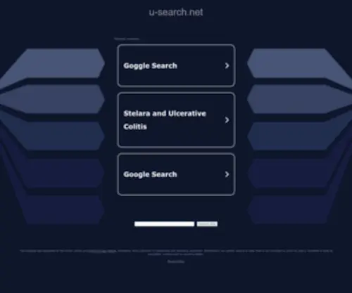 U-Search.net(Social homepage) Screenshot