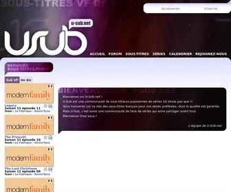 U-Sub.net(Sous-titres de séries TV) Screenshot