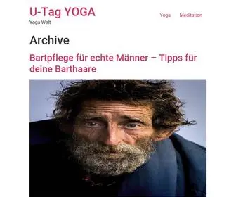 U-Tag.de(Yoga Welt) Screenshot