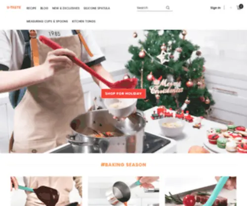 U-Taste.com(Bakingware and Silicone Spatula) Screenshot
