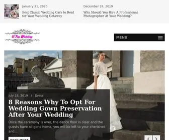 U-Topwedding.com(Wedding Blog) Screenshot