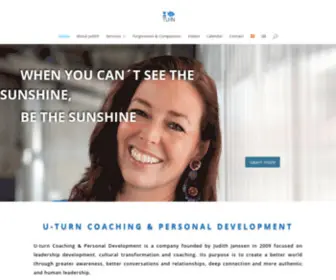 U-Turncoaching.com(Coaching & Personal Development) Screenshot