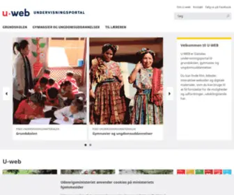 U-Web.dk(Danida) Screenshot