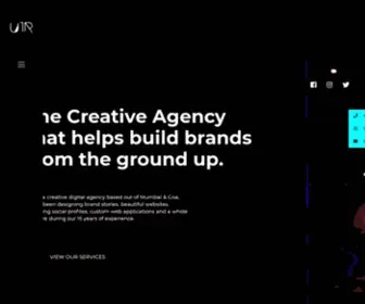 U1R.in(Web Design Company) Screenshot