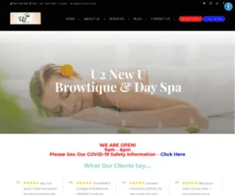 U2Newuthevillages.com(All Natural Organic Treatments) Screenshot