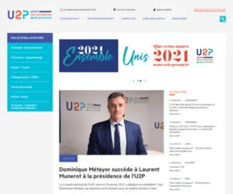 U2P-France.fr(U2P) Screenshot