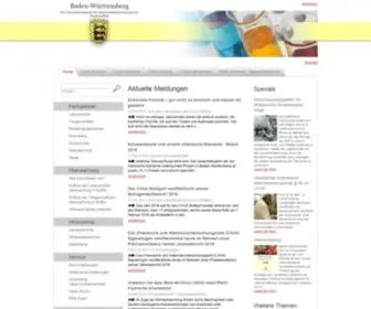 UA-BW.de(Untersuchungsämter) Screenshot
