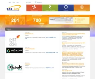 UA-IX.net.ua(Українська) Screenshot