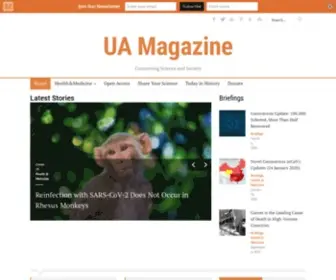 UA-Magazine.com(United Academics Magazine) Screenshot