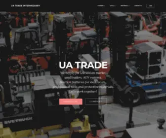 UA-Trade.com(UA TRADE INTERMEDIARY) Screenshot