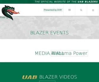 Uabsports.com(University of Alabama at Birmingham Athletics) Screenshot