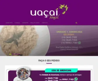 Uacaibrasil.com.br(Uaçaí Brasil) Screenshot