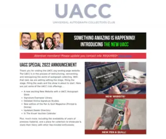 Uacc.org Screenshot