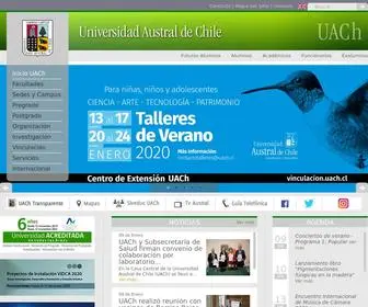 Uach.cl(Universidad Austral de Chile) Screenshot