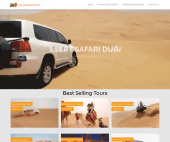 Uaearabiantours.com(Arabian Tours) Screenshot