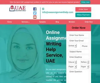 Uaeassignmenthelp.com(Assignment Help UAE) Screenshot