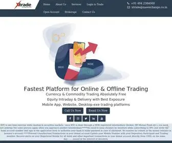 Uaeexchange-Xtrade.com(Online Share Trading In India) Screenshot