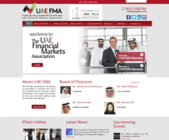 Uaefma.com(UAE Financial Markets AssociationUAE Financial Markets Association) Screenshot