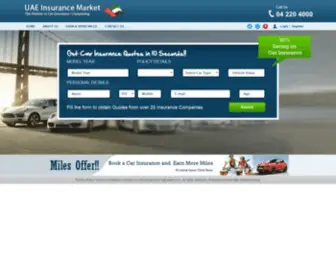 Uaeins.com(Online Car Insurance Dubai) Screenshot