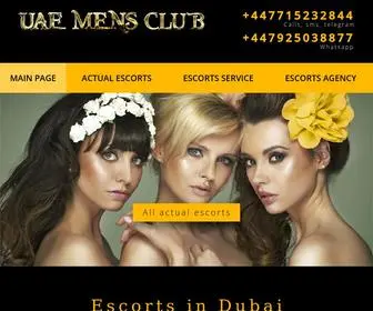 Uaemensclub.com(Dubai escorts telegram channel) Screenshot