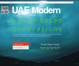 Uaemodern.org(UAE Modern) Screenshot