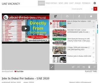 Uaevacancy.com(Uae Vacancy) Screenshot